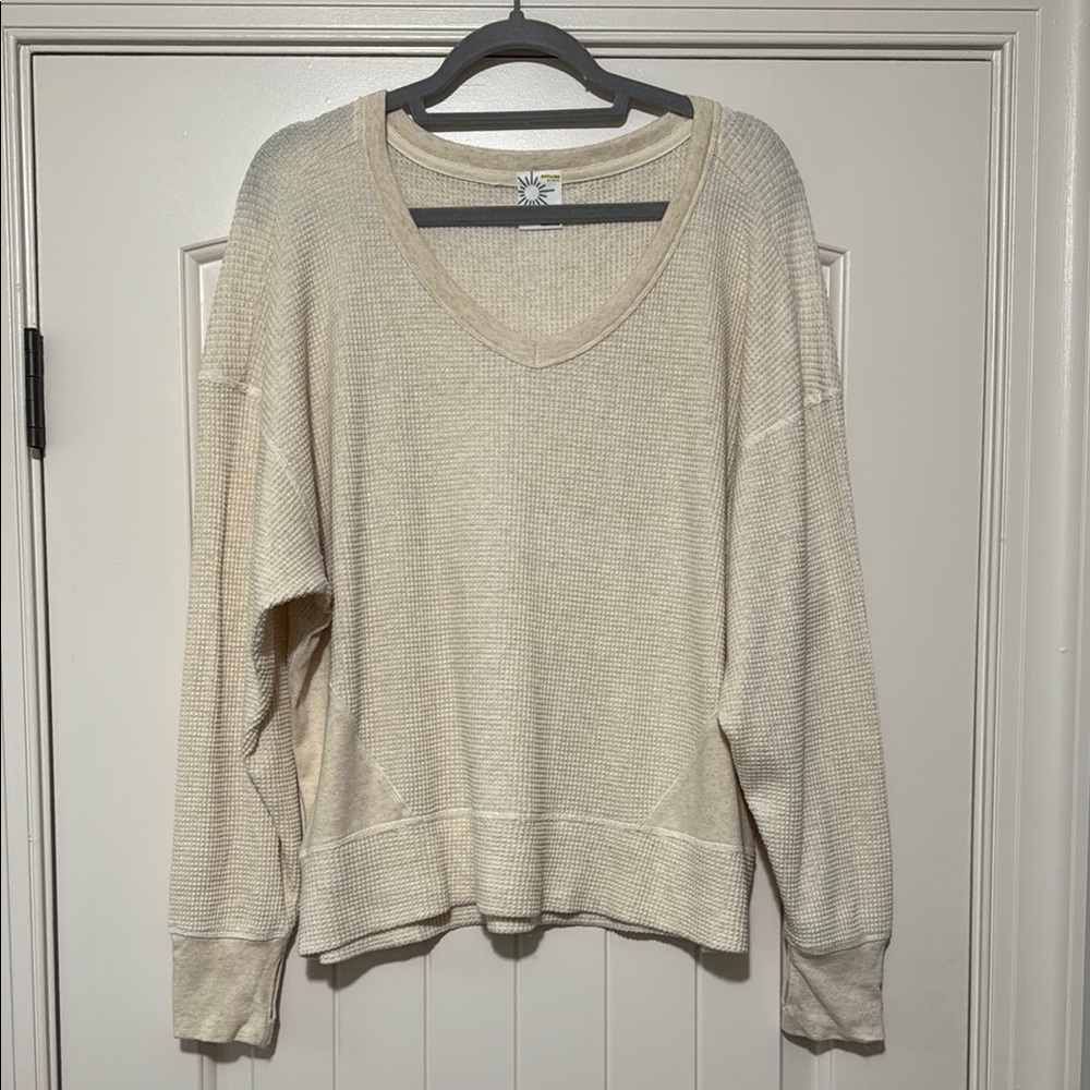 Aerie Waffle Thumbhole Top